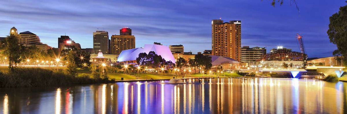 Adelaide by night