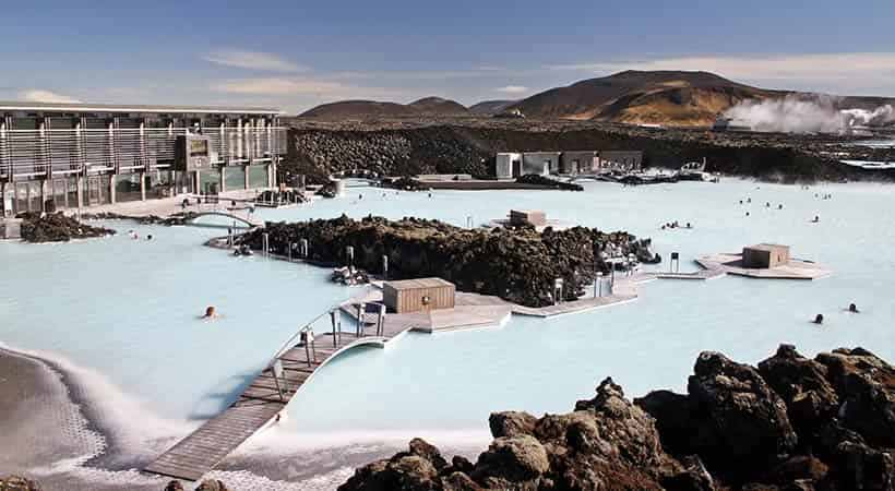 Reykjavik blue lagoon