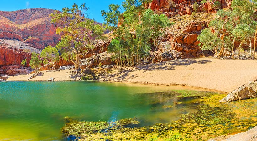 The west macdonnell ranges northern territory