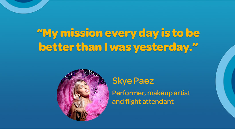 quote from australian queer performer Skye Paez