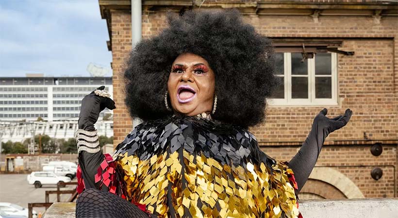 First nations drag performer celebrating Sydney WorldPride 2023