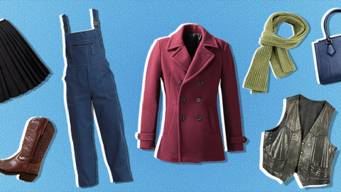 winter-garments-collage-on-blue-background