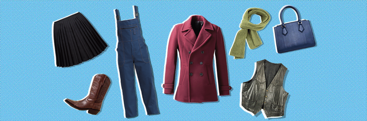 winter-garments-collage-on-blue-background