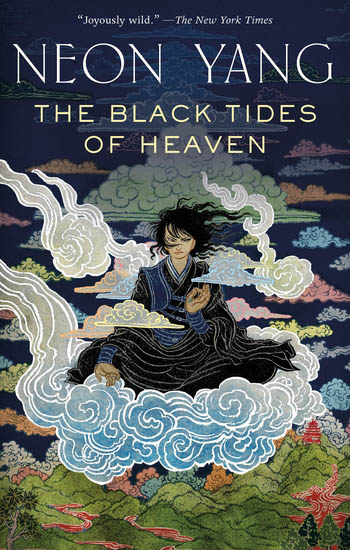book cover for Black tides of heaven
