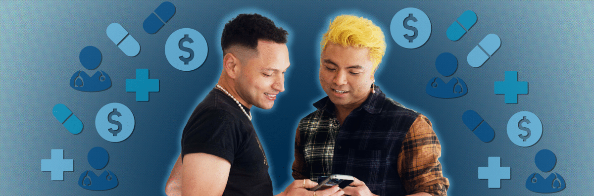 colombian-vietnamese-couple-on-health-insurance-background