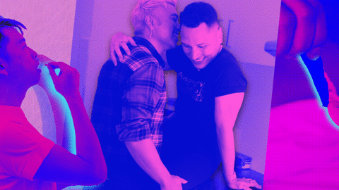 collage-of-visa-holders-and-sexual-health-pink-and-blue-duotone